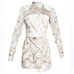 Zhivago Raise Your Hand Embroidered Dress